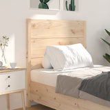 Headboard 96x4x100 cm Solid Wood Pine - Side View
