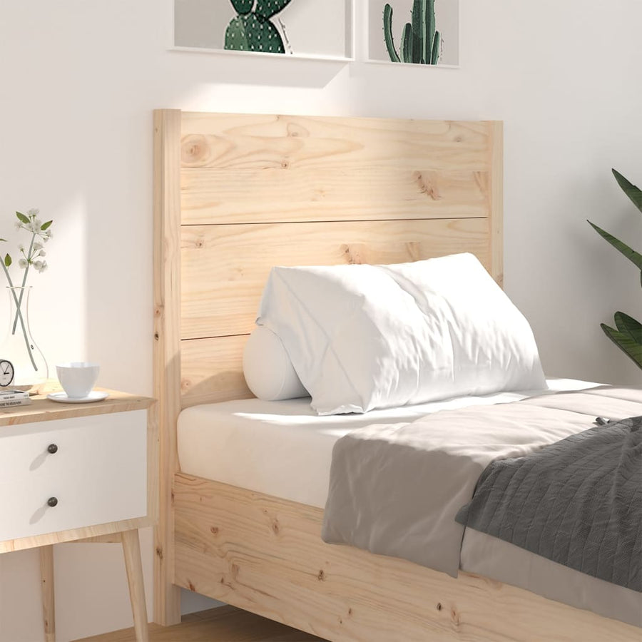 Headboard 96 cm Solid Wood Pine