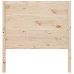 Headboard 96 cm Solid Wood Pine