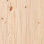 Headboard 96 cm Solid Wood Pine