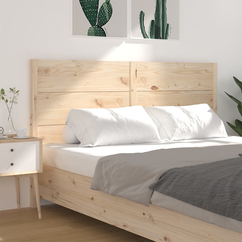 Headboard 141x4x100 cm Solid Wood Pine