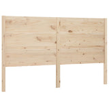 Headboard 186x4x100 cm Solid Wood Pine - Front View