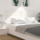 Headboard White 186 cm Solid Wood Pine