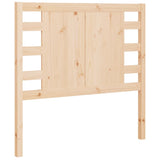 Headboard 96 cm Solid Wood Pine - Front View
