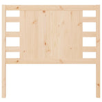 Headboard 96 cm Solid Wood Pine