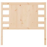 Headboard 96 cm Solid Wood Pine - Side View
