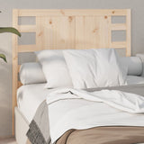Headboard 96 cm Solid Wood Pine - Top-Down View