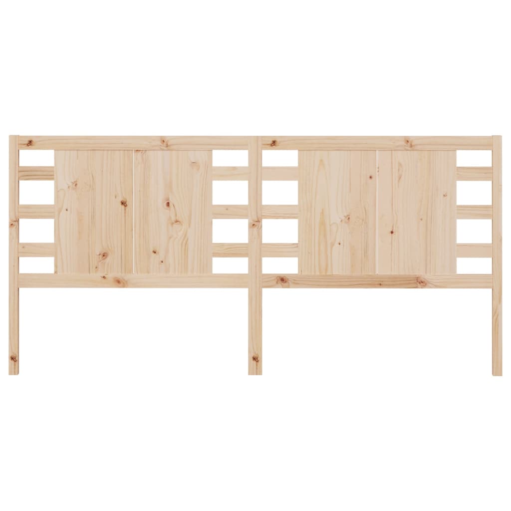 Headboard 141x4x100 cm Solid Wood Pine