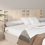 Headboard 141x4x100 cm Solid Wood Pine - Top-Down View