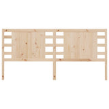 Headboard 186 cm Solid Wood Pine - Side View