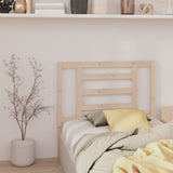 Bed Headboard 96x4x100 cm Solid Wood Pine - Top-Down View