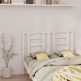 Bed Headboard White 141 cm Solid Wood Pine