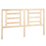 Bed Headboard 156 cm Solid Wood Pine