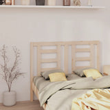 Bed Headboard 156 cm Solid Wood Pine - Side View