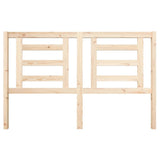 Bed Headboard 156 cm Solid Wood Pine
