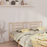 Bed Headboard 186 cm Solid Wood Pine - Side View