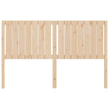 Bed Headboard 155.5x4x100 cm Solid Wood Pine - Side View