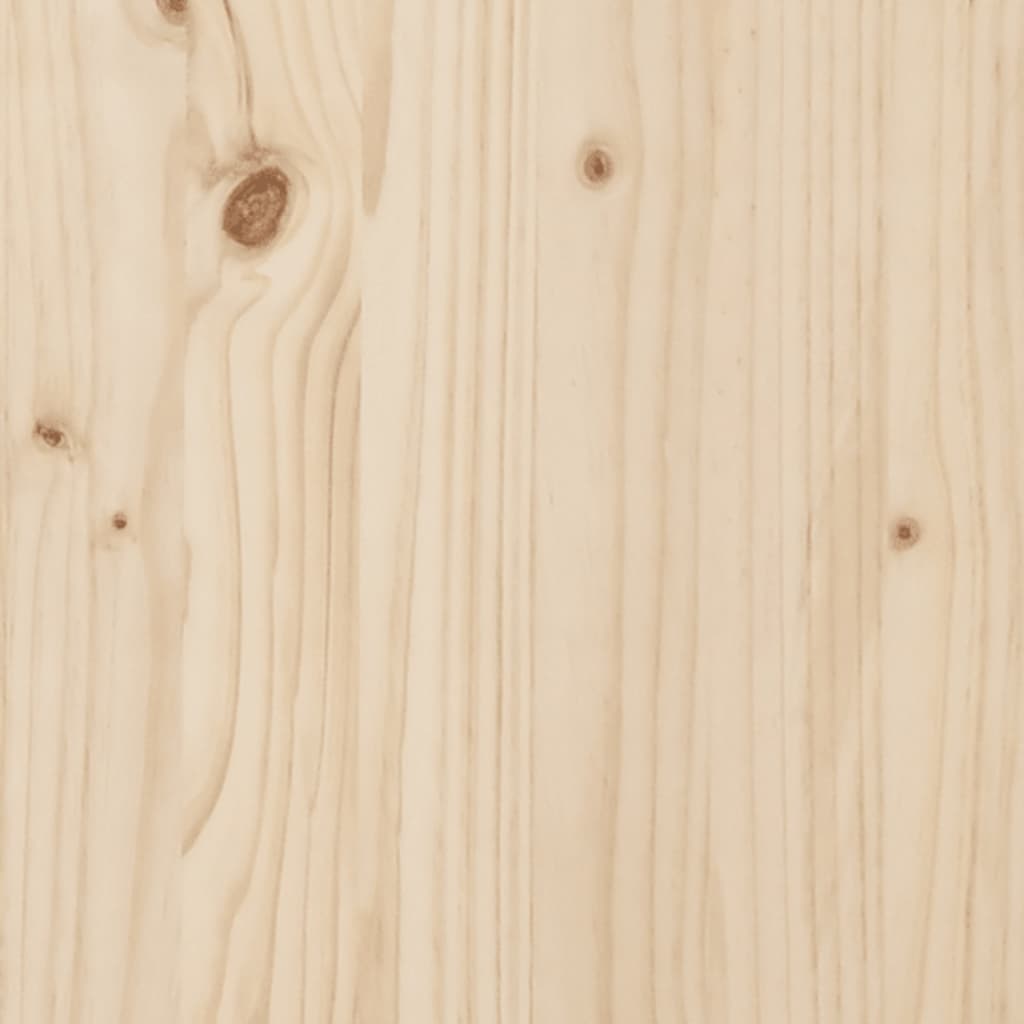 Bed Headboard 155.5x4x100 cm Solid Wood Pine