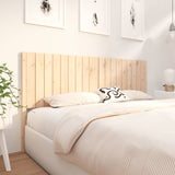 Bed Headboard 185.5 cm Solid Wood Pine - Top-Down View