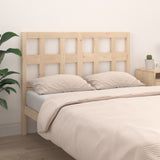 Bed Headboard 140.5 cm Solid Wood Pine - Side View