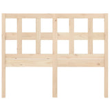 Bed Headboard 140.5 cm Solid Wood Pine
