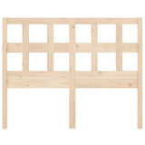 Bed Headboard 140.5 cm Solid Wood Pine - Top-Down View
