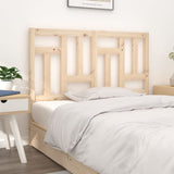 Bed Headboard 140.5 cm Solid Wood Pine - Side View