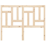 Bed Headboard 140.5 cm Solid Wood Pine - Top-Down View