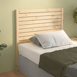 Bed Headboard 96 cm Solid Wood Pine - Top-Down View