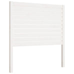 Bed Headboard White 96 cm Solid Wood Pine