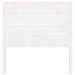 Bed Headboard White 96 cm Solid Wood Pine