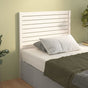 Bed Headboard White 96 cm Solid Wood Pine