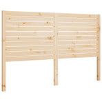 Bed Headboard 141 cm Solid Wood Pine