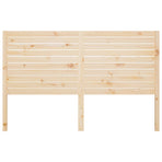 Bed Headboard 141 cm Solid Wood Pine