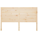 Bed Headboard 141x4x100 cm Solid Wood Pine - Side View