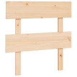 Bed Headboard 93.5 cm Solid Wood Pine