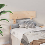 Bed Headboard 93.5 cm Solid Wood Pine - Top-Down View