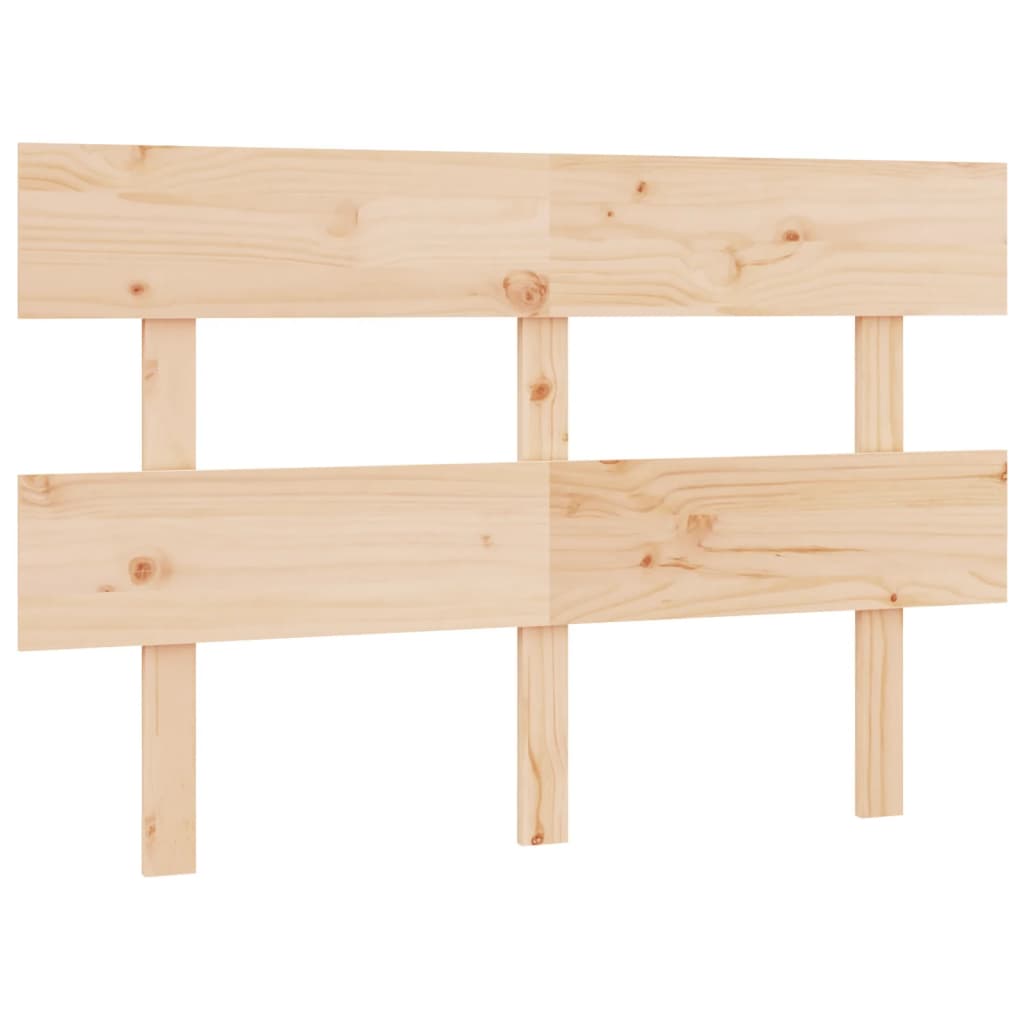 Bed Headboard 138x3x81 cm Solid Wood Pine