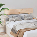 Bed Headboard 138x3x81 cm Solid Wood Pine - Top-Down View