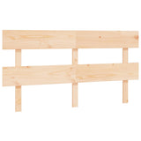 Bed Headboard 154 cm Solid Wood Pine - Front View