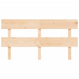 Bed Headboard 154 cm Solid Wood Pine - Side View