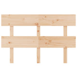 Bed Headboard 184 cm Solid Wood Pine - Side View