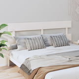 Bed Headboard White 184 cm Solid Wood Pine