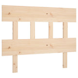 Bed Headboard 93.5 cm Solid Wood Pine - Front View