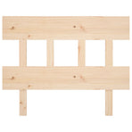 Bed Headboard 93.5 cm Solid Wood Pine