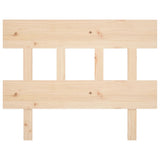 Bed Headboard 93.5 cm Solid Wood Pine - Side View