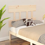 Bed Headboard 93.5 cm Solid Wood Pine