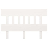 Bed Headboard White 153.5 cm Solid Wood Pine
