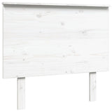 Bed Headboard White 94 cm Solid Wood Pine