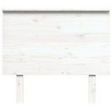 Bed Headboard White 94 cm Solid Wood Pine
